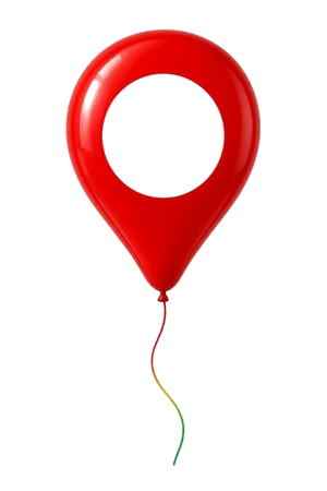 ryokantravel pin map balloon